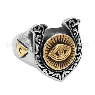 Bague illuminati Or