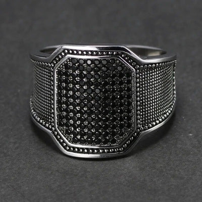 anillo negro egipcio