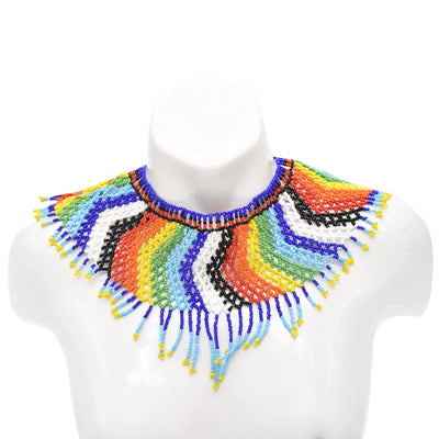 Collier Plastron Ethnie Tribal