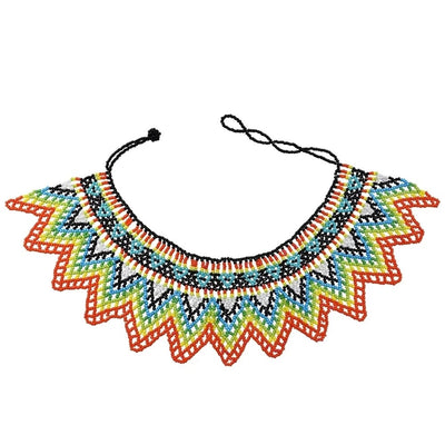 Collier Plastron Ethnie Tribal